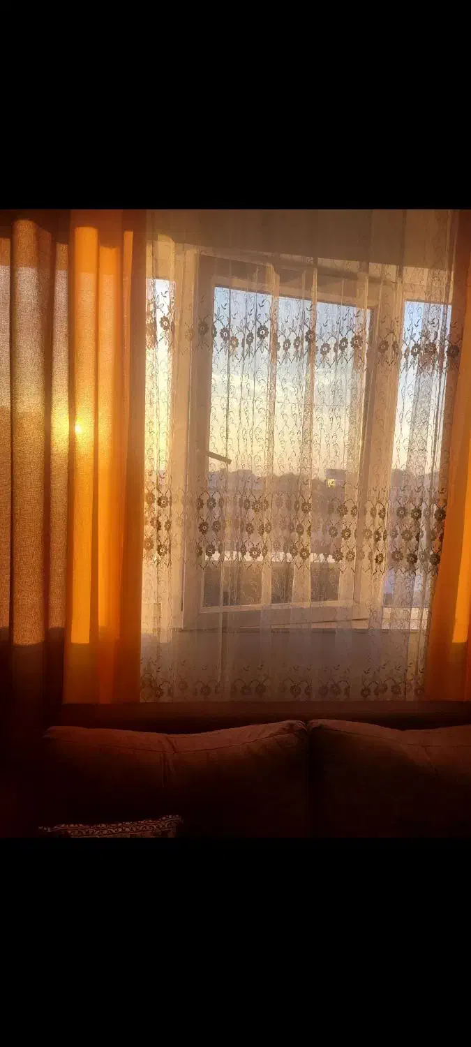 پرده پذیرایی با وسایل جانبی  در حد نو|پرده، رانر، رومیزی|لاهیجان, کوی زمانی|دیوار