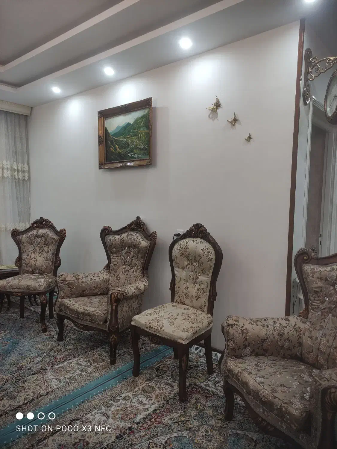 مبل سلطنتی ۹نفره|مبلمان خانگی و میز عسلی|گنبد کاووس, |دیوار