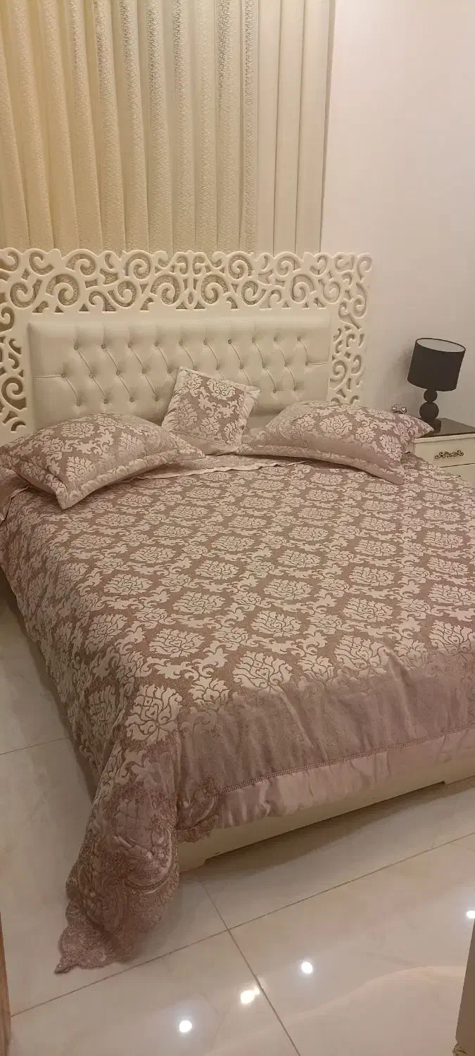 سرویس خواب دونفره بدون تشک|تخت و سرویس خواب|گلبهار, شهر جدید گلبهار|دیوار