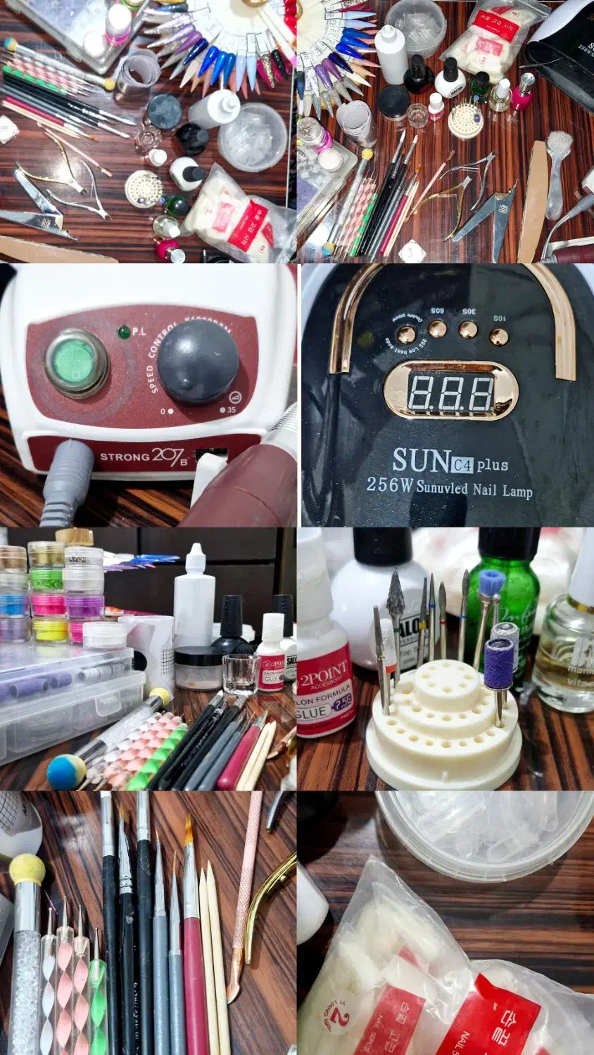 وسایل کاشت ناخن|آرایشگاه و سالن‌های زیبایی|قدس, شهر‌قدس|دیوار