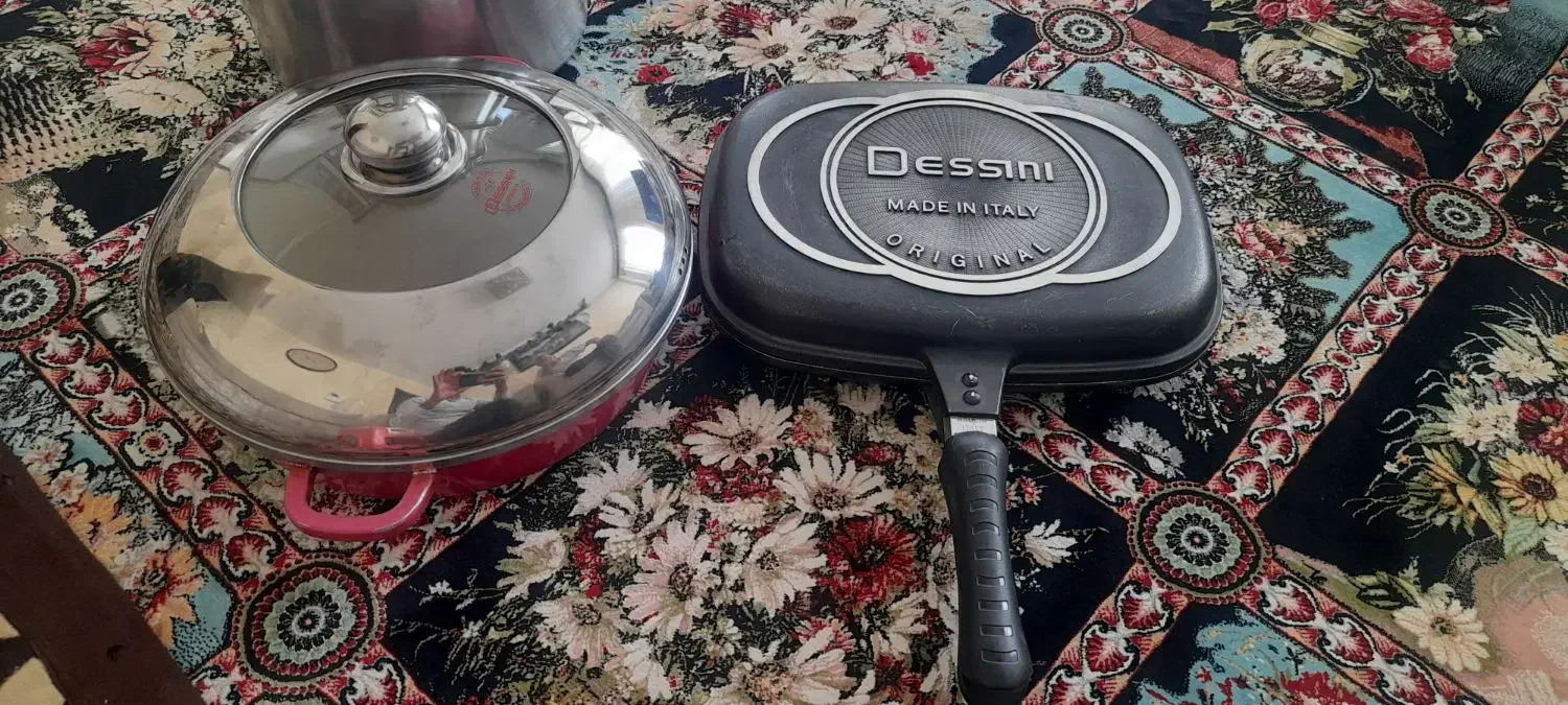 قابلمه و ماهیتابه دیسنی|ظروف پخت‌وپز|سنندج, |دیوار