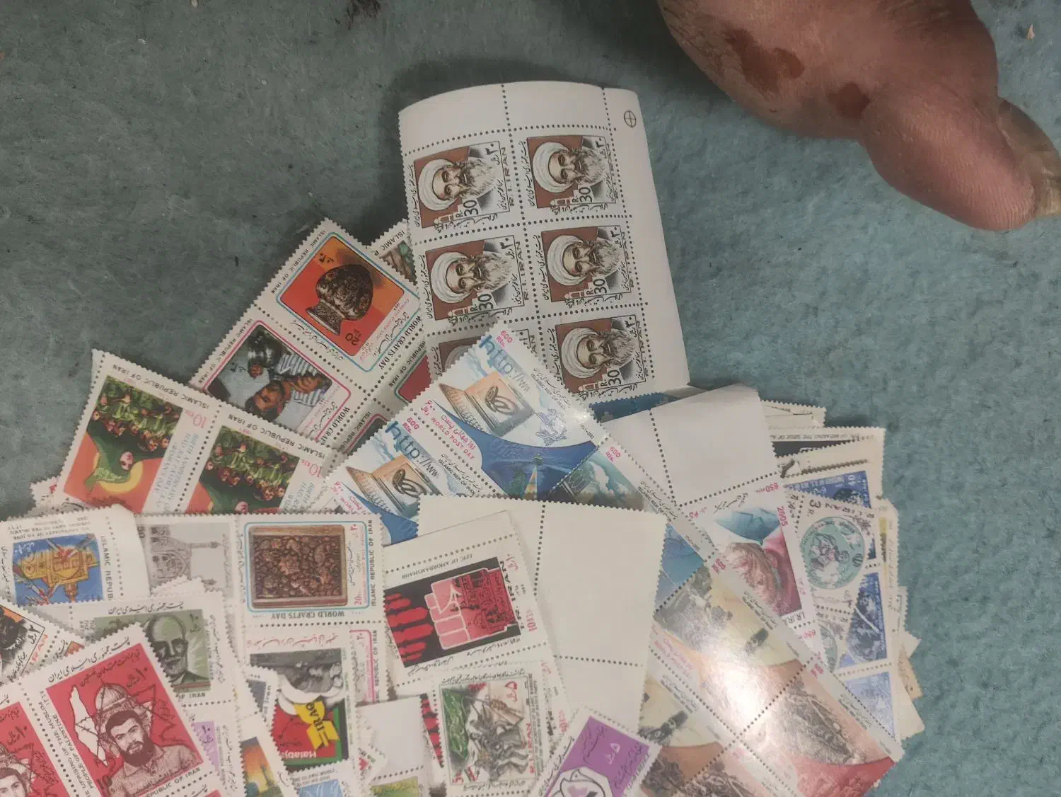 تمبر قدیمی|کلکسیون سکه، تمبر، اسکناس|ورامین, ورامین|دیوار