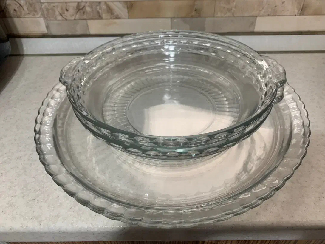 دیس و سینی -ظرف پیتزا بلور اصفهان|ظروف سرو و پذیرایی|تهران, مجیدیه|دیوار