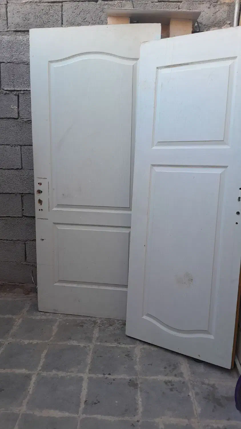 دوعدد درب اتاق ویک عدد درب حیاط ماشین رو|مصالح و تجهیزات ساختمان|خواف, |دیوار