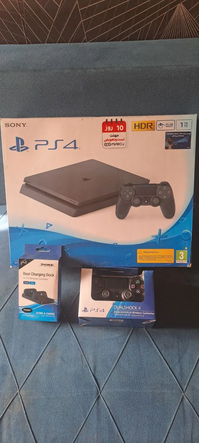 ps4 slim 1t|کنسول، بازی ویدئویی و آنلاین|اسلام‌شهر, شهرک واوان|دیوار
