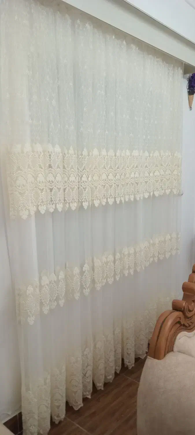 فروش 4عدد پرده به همراه کتیبه در حد نو|پرده، رانر، رومیزی|نوشهر, |دیوار