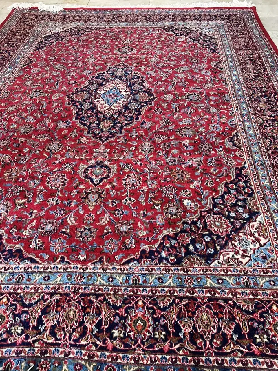 فرش ۱۲ متری دستبافت کاشان|فرش|کرج, گلشهر|دیوار