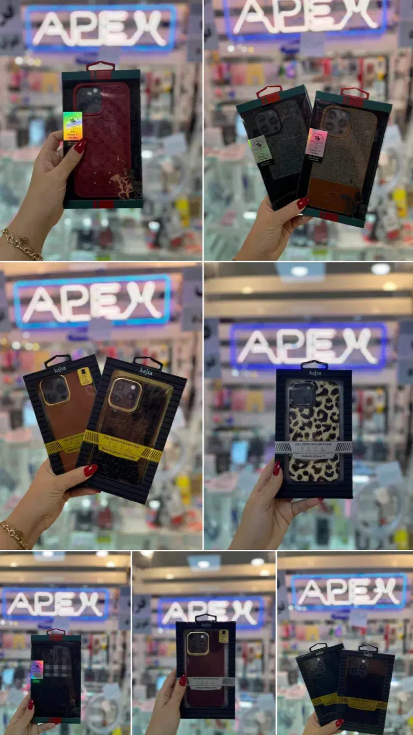 قابهای آیفون سری۱۳ (برند پولو و کاجسا)|لوازم جانبی موبایل و تبلت|تهران, گیشا|دیوار