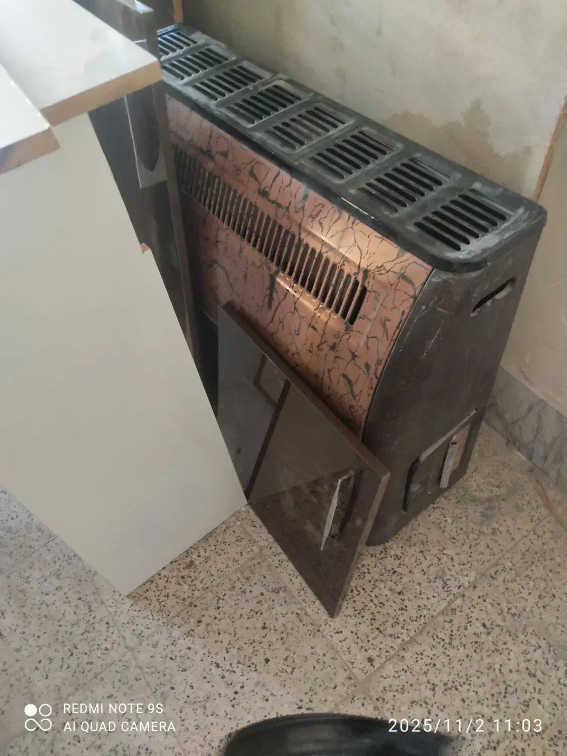 بخاری|بخاری، هیتر، شومینه|شیروان (خراسان), |دیوار