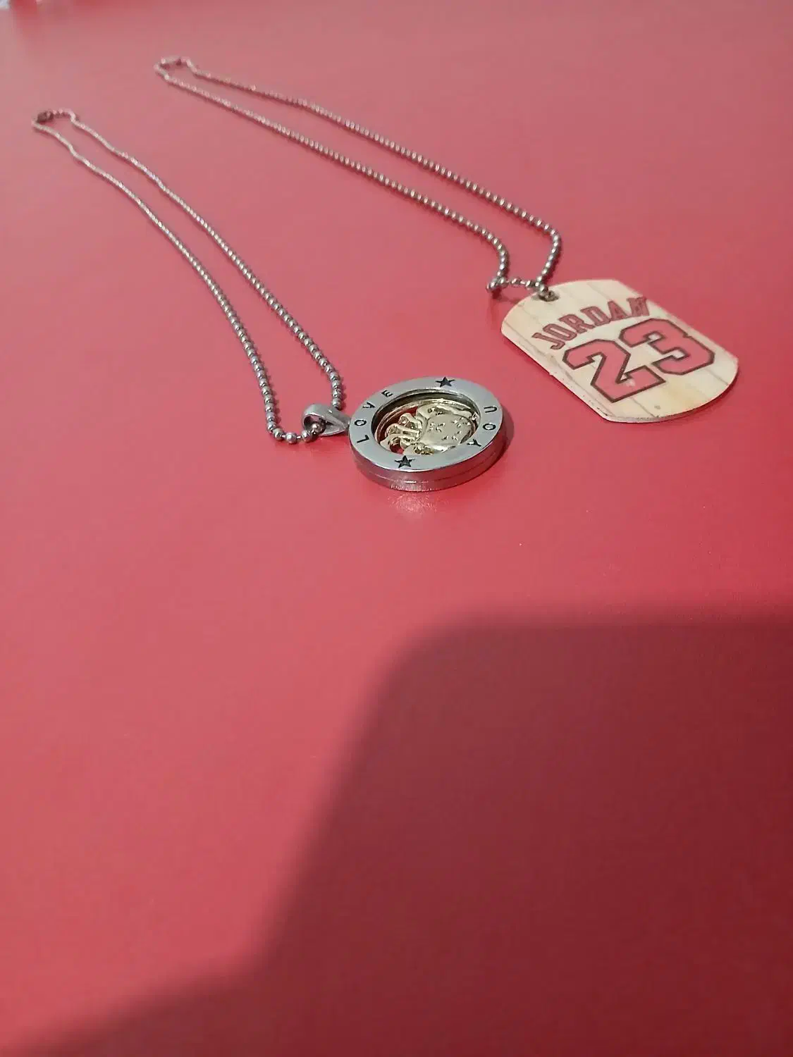 گردنبند مایکل جردن و لاو استیل|بدلیجات|ارومیه, |دیوار