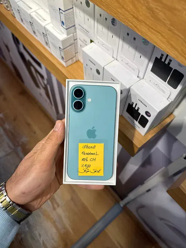 Iphone 16normal 128 شرکتی %100|موبایل|کرج, کوی امامیه|دیوار