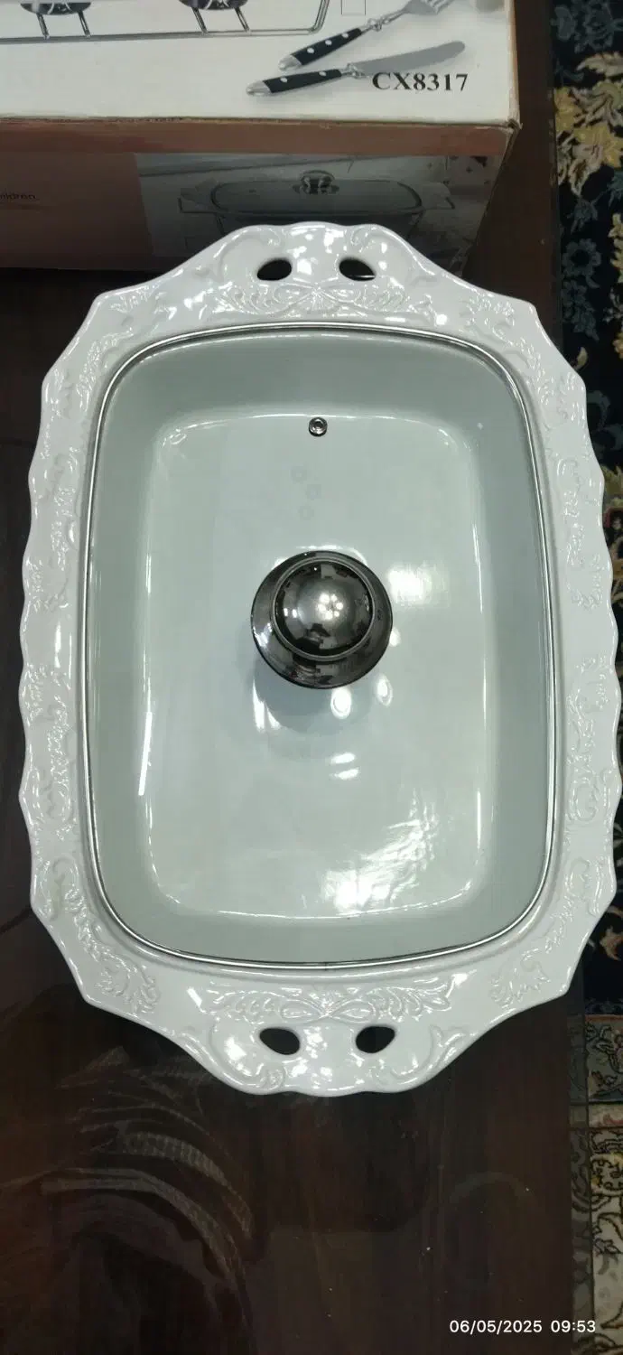 ظرف نهار خوری با حرارت شمع|ظروف پخت‌وپز|قم, نخودی|دیوار
