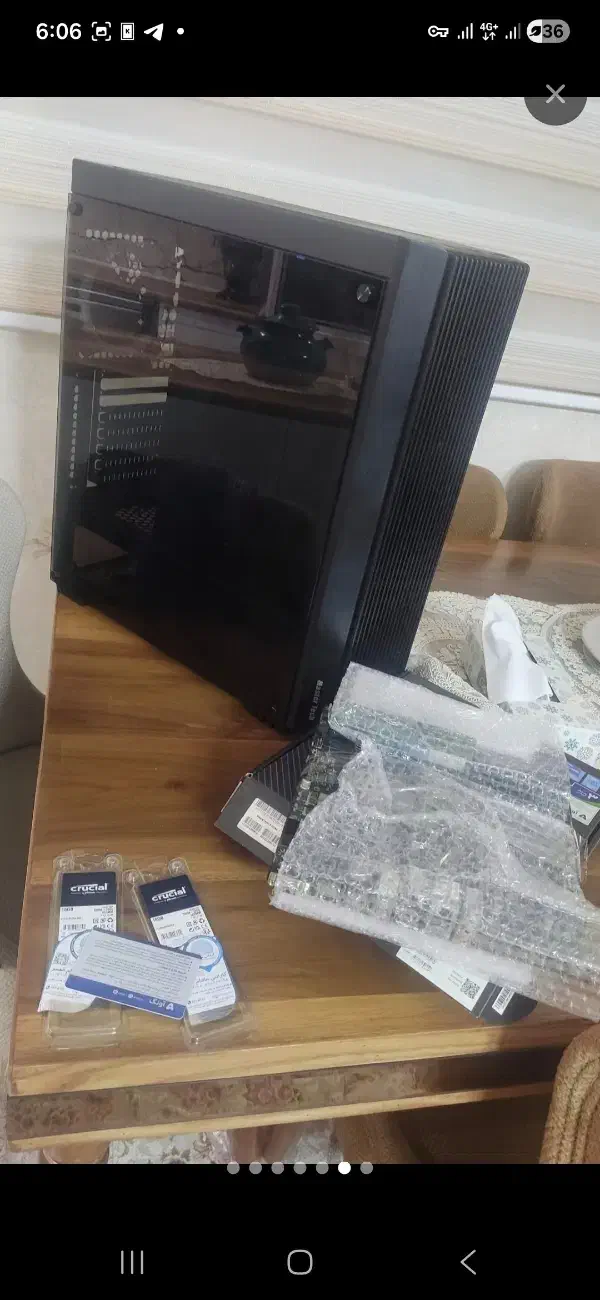 مادربرد b760m-pro رم ۱۶ ۳۲۰۰ کیس گیمینگ|قطعات و لوازم جانبی رایانه|سنندج, |دیوار