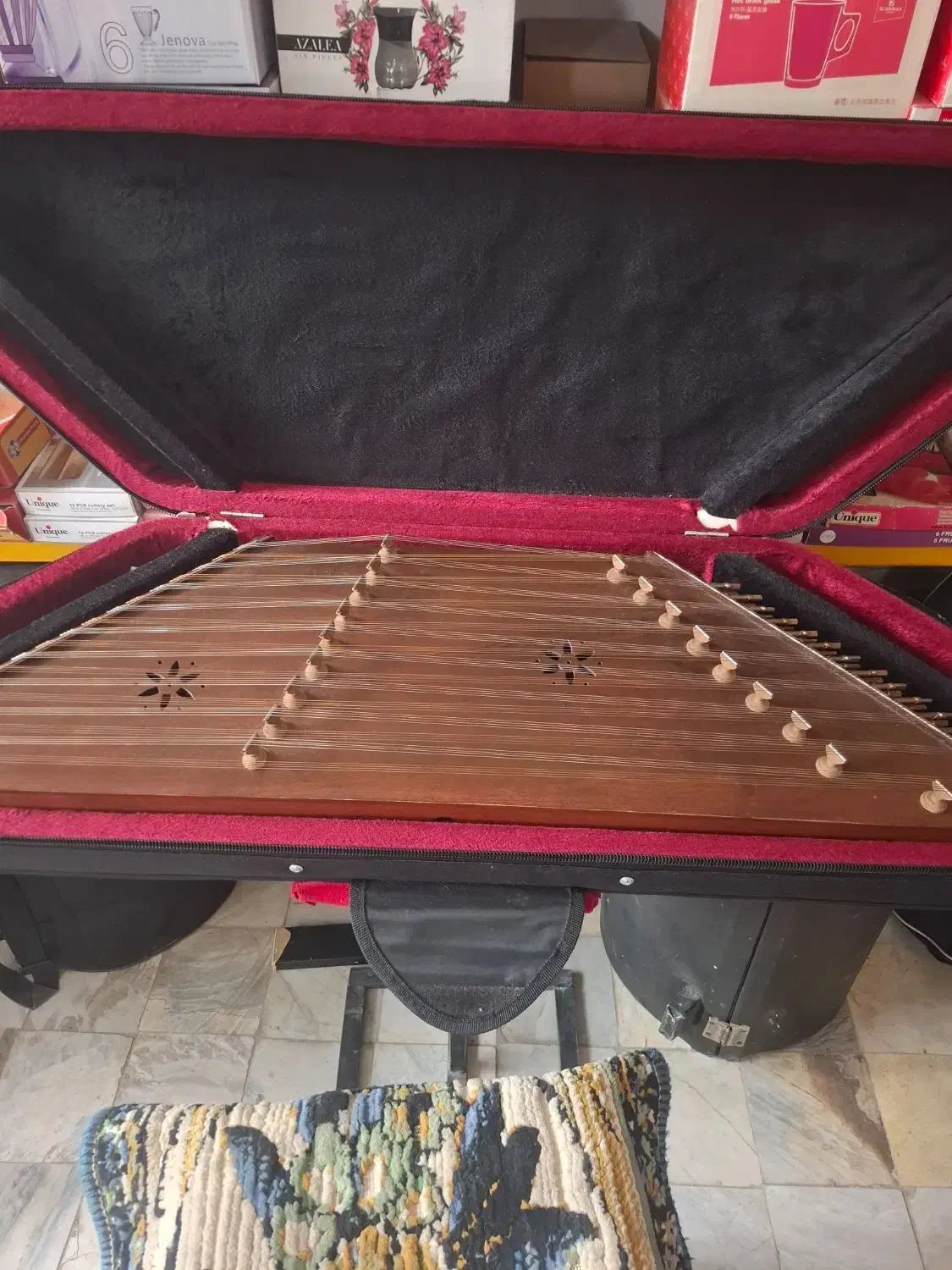 سنتور 9 خرک گردو|سازهای سنتی|خمین, |دیوار