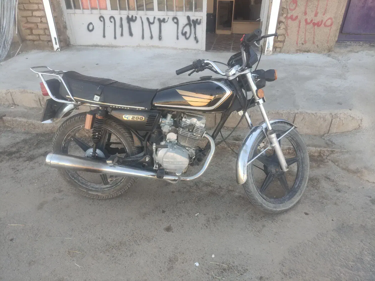 فروش موتور 200 مدل 93|موتورسیکلت|مرند, |دیوار
