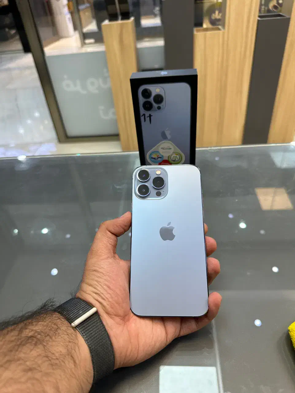 آیفون ۱۳ پرومکسapple 13 pro max اترابایت ۹۷درصدzaa|موبایل|اصفهان, احمدآباد|دیوار