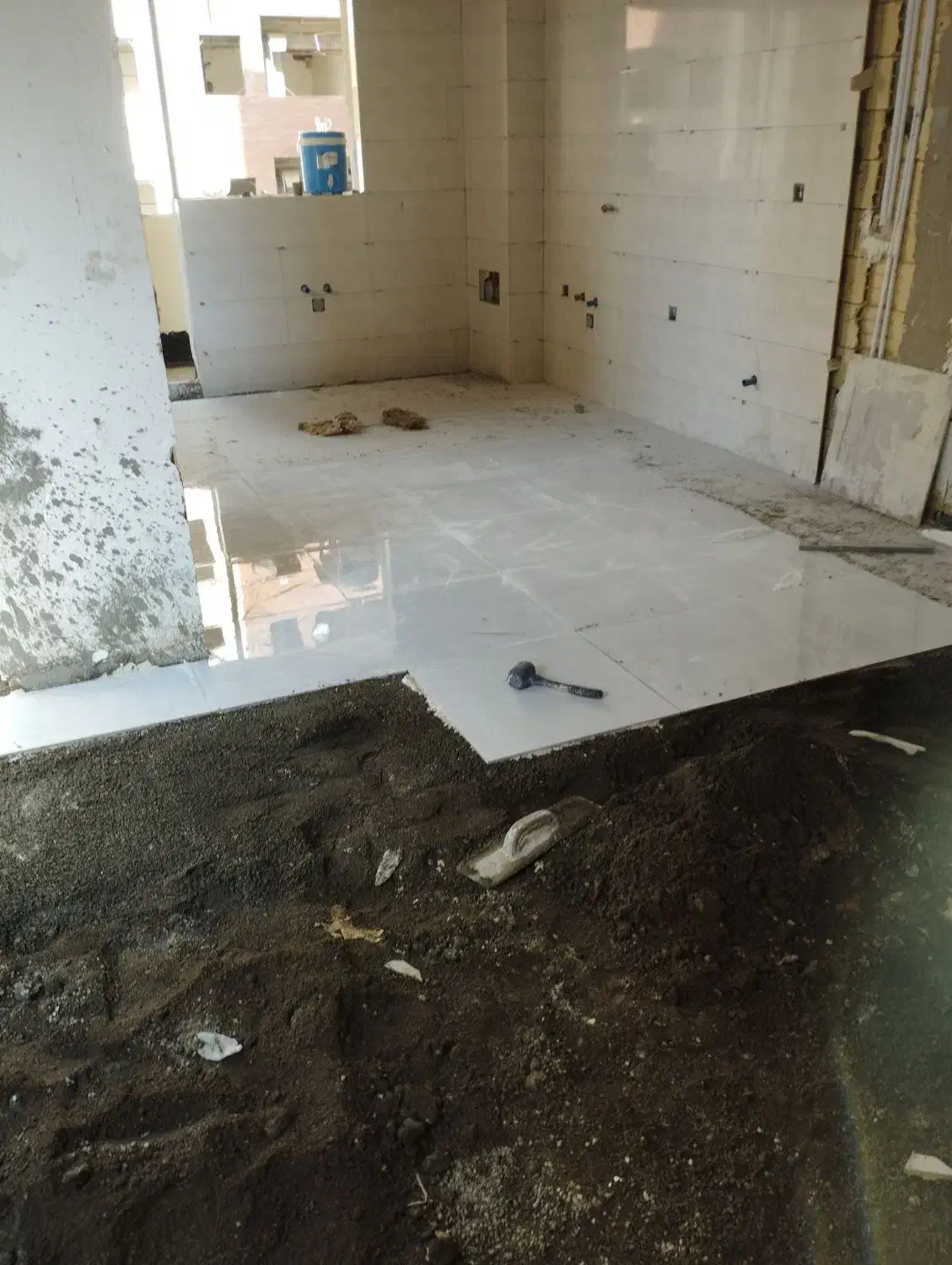 کاشیکاری|خدمات پیشه و مهارت|رباط‌کریم, مسکن مهر آبشناسان|دیوار