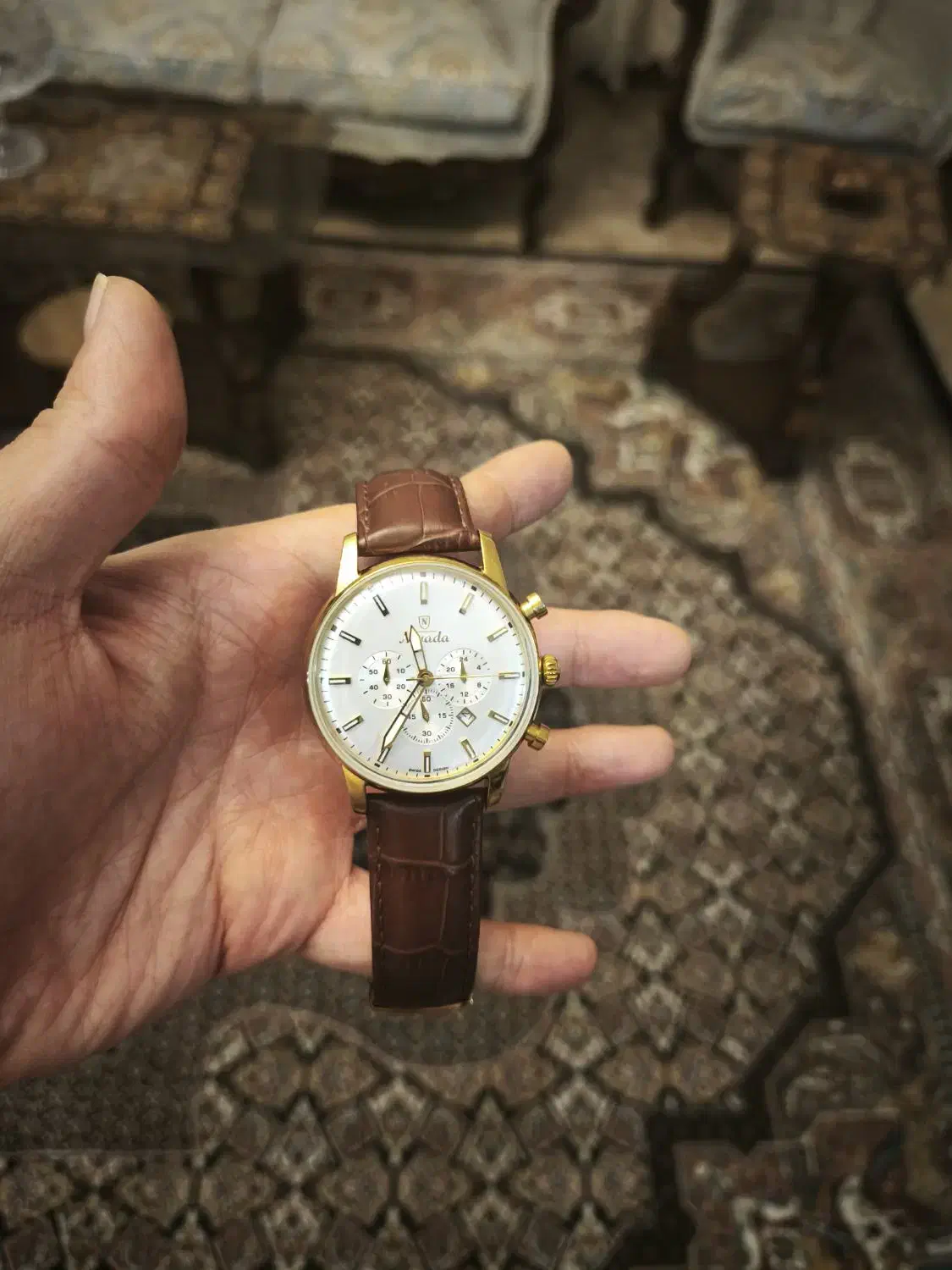 ساعت مردانه Nevada کرنوگراف اصل سوئیس|ساعت|تهران, افسریه شمالی|دیوار