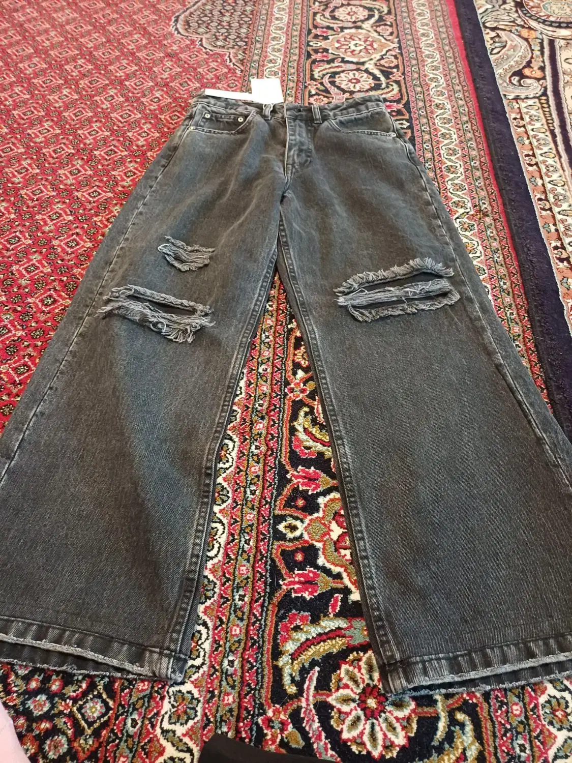 شلوار بگ قد ۹۰ سایز ۳۶نونو اصلا استفاده نشده|لباس|اراک, |دیوار