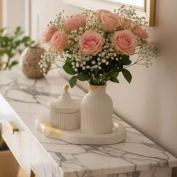 ست کامل و شیک گلدان هدیه خاص|صنایع دستی و سایر لوازم تزئینی|بیرجند, |دیوار