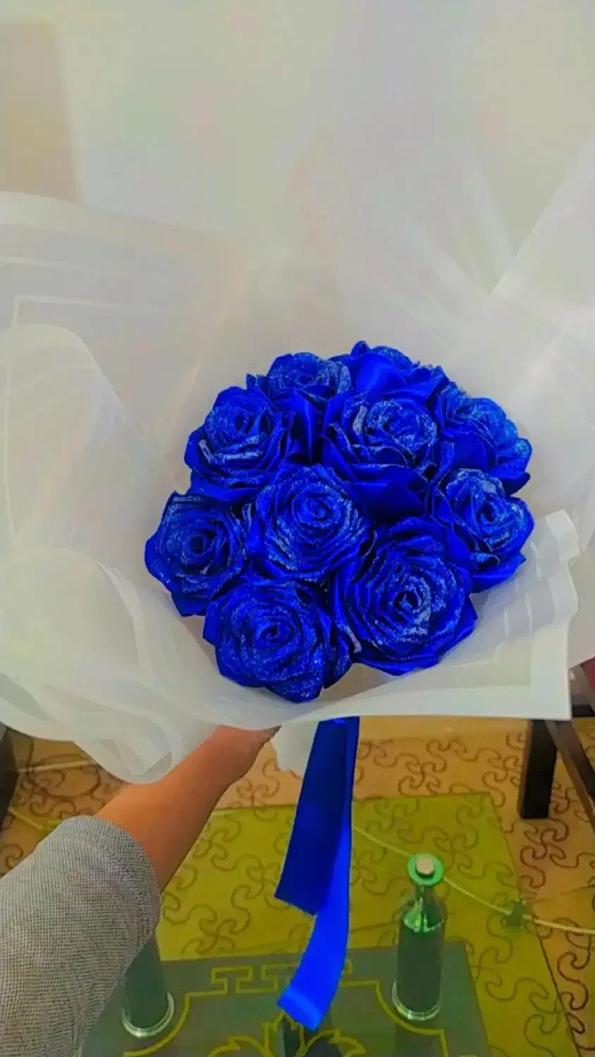 گل روبانی جاویدان|گل مصنوعی|مرند, |دیوار