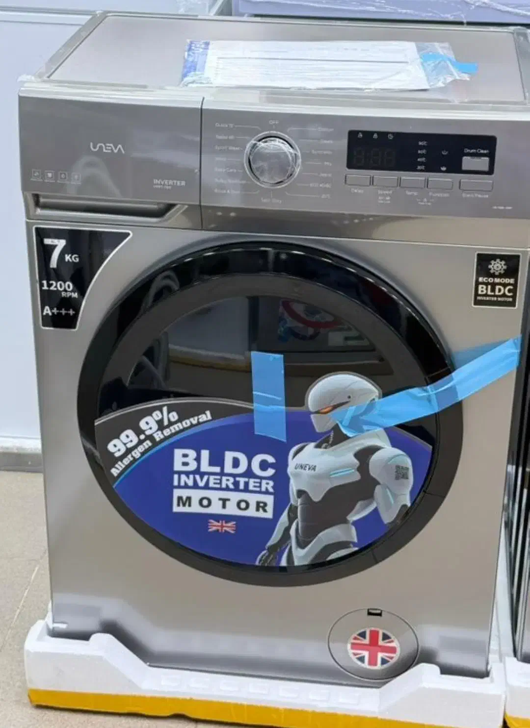 ماشین لباسشویی ۷ کیلو یونیوا اتومات اصل آکبند|ماشین لباسشویی و خشککن لباس|چابهار, |دیوار