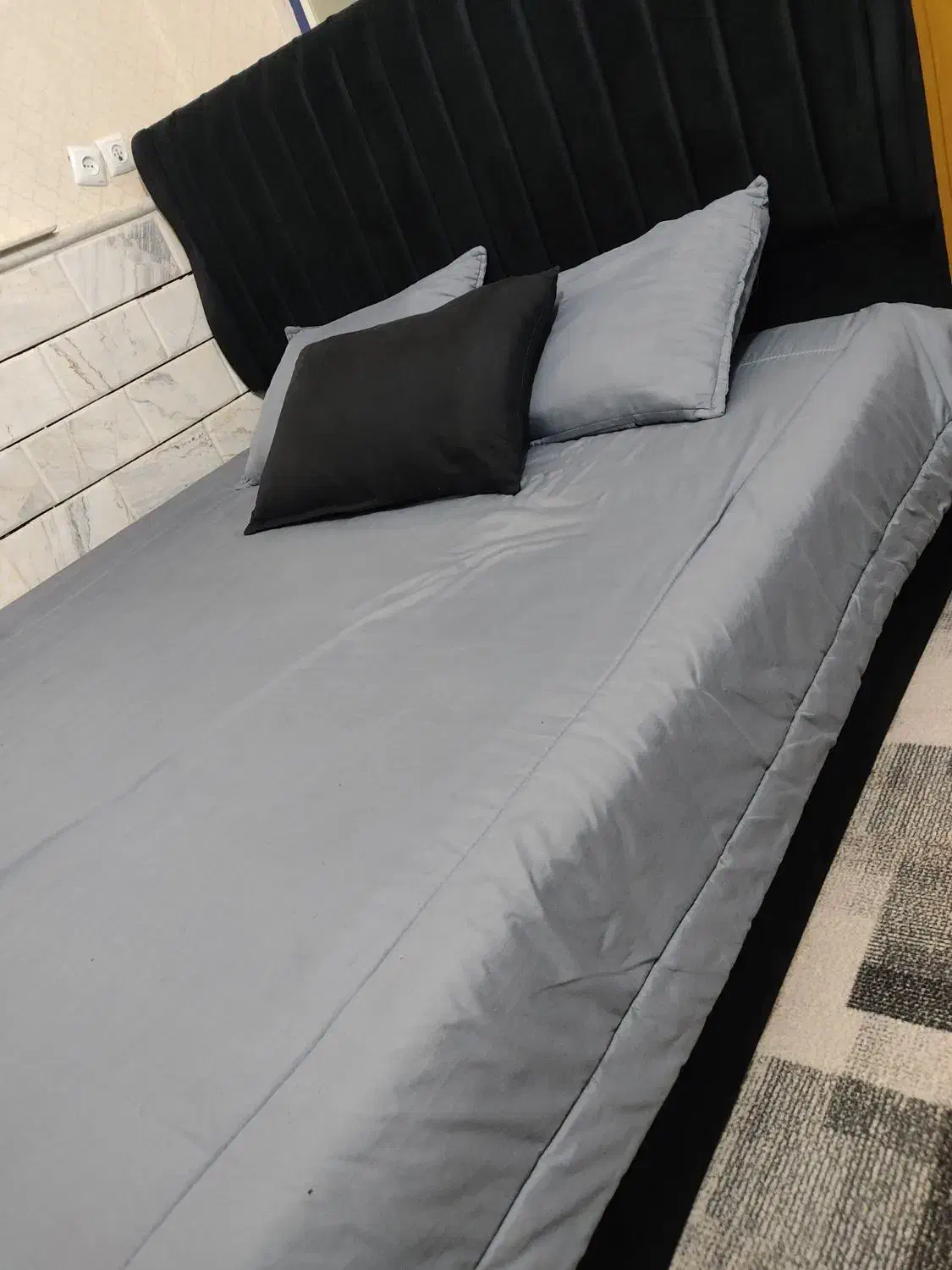 تخت خواب دونفره|تخت و سرویس خواب|قم, زاویه|دیوار