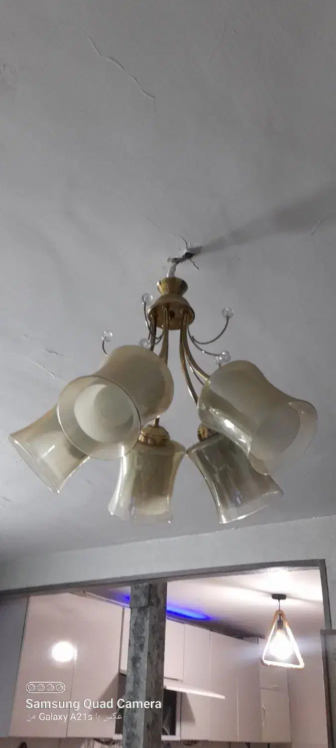 لوسترشاخه ای درحد|لوستر و چراغ آویز|فردیس, شهرک ۱۱۰|دیوار