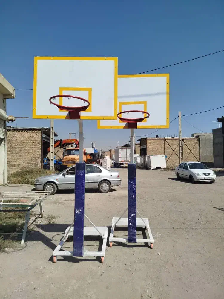 بسکتبال ۴ چرخ دیواری حلقه میله والیبال فوتسال|ورزشهای توپی|اسلامشهر, شهرک قائمیه|دیوار