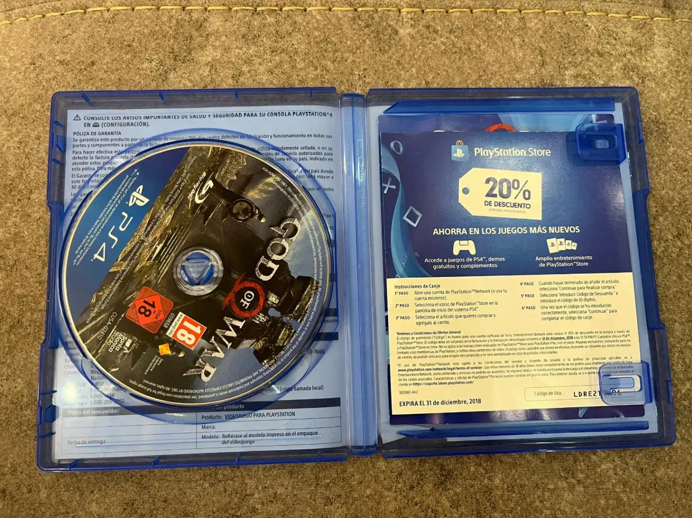 بازی God of war 2018 برای PS4|کنسول، بازی ویدئویی و آنلاین|رشت, پیرسرا|دیوار