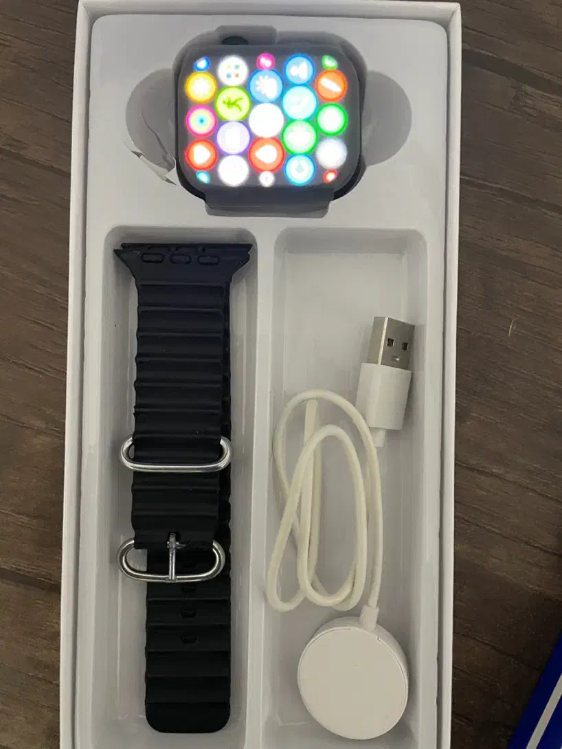 پاوربانک و ساعت هوشمند لمسی kw9 max|ساعت|ایلام, |دیوار