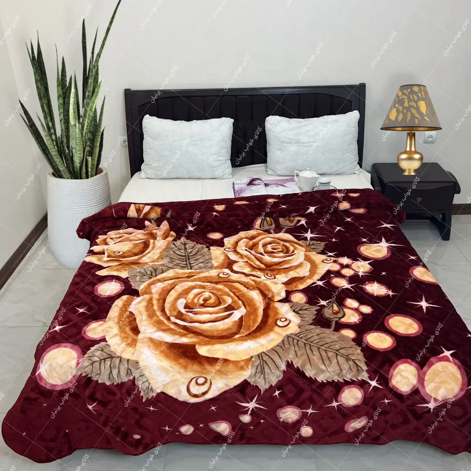 پتو دونفره شادیلون|رختخواب، بالش، پتو|اسلامآباد غرب, |دیوار