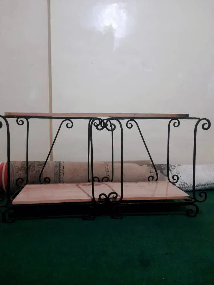 میز فرفورژه باتخته|بوفه، ویترین، کنسول|آبادان, |دیوار