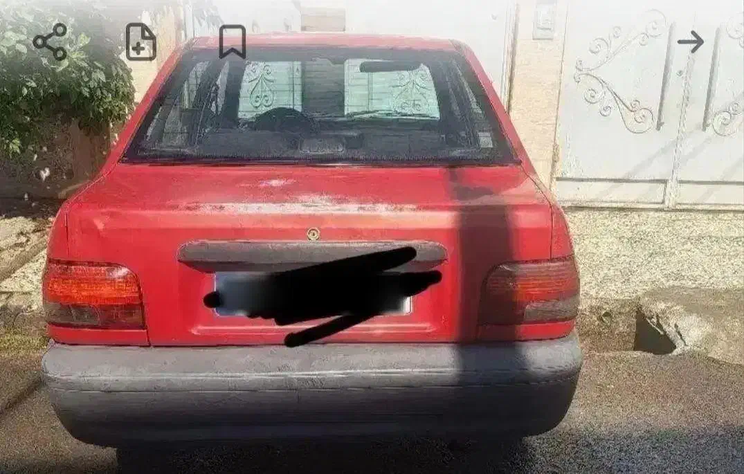 فروش فوری پراید مدل ۸۴|خودرو سواری و وانت|آزادشهر, |دیوار