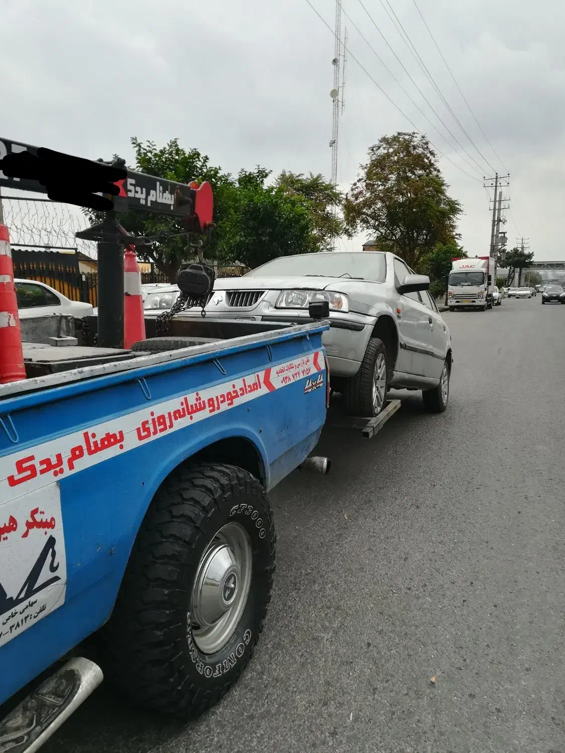 یدک کش امداد خودرو شبانه روزی گرگان|خدمات حمل و نقل|گرگان, |دیوار