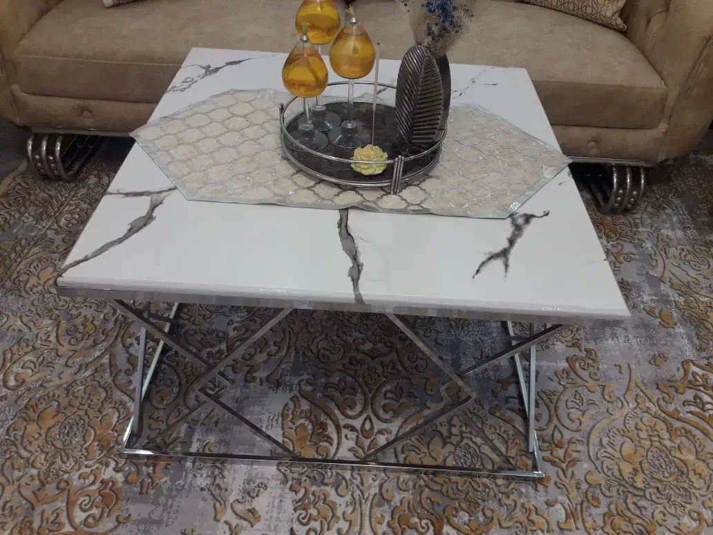 جلومبلی به همراه 3تا عسلی|مبلمان خانگی و میز عسلی|اهواز, شهرک اکباتان|دیوار