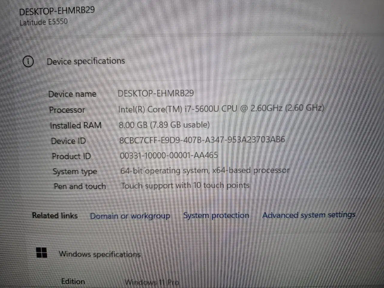 لپتاپ i7 گرافیک دار Nvidia، مدل Dell 5550 در حد نو|رایانه همراه|کرج, باغستان|دیوار