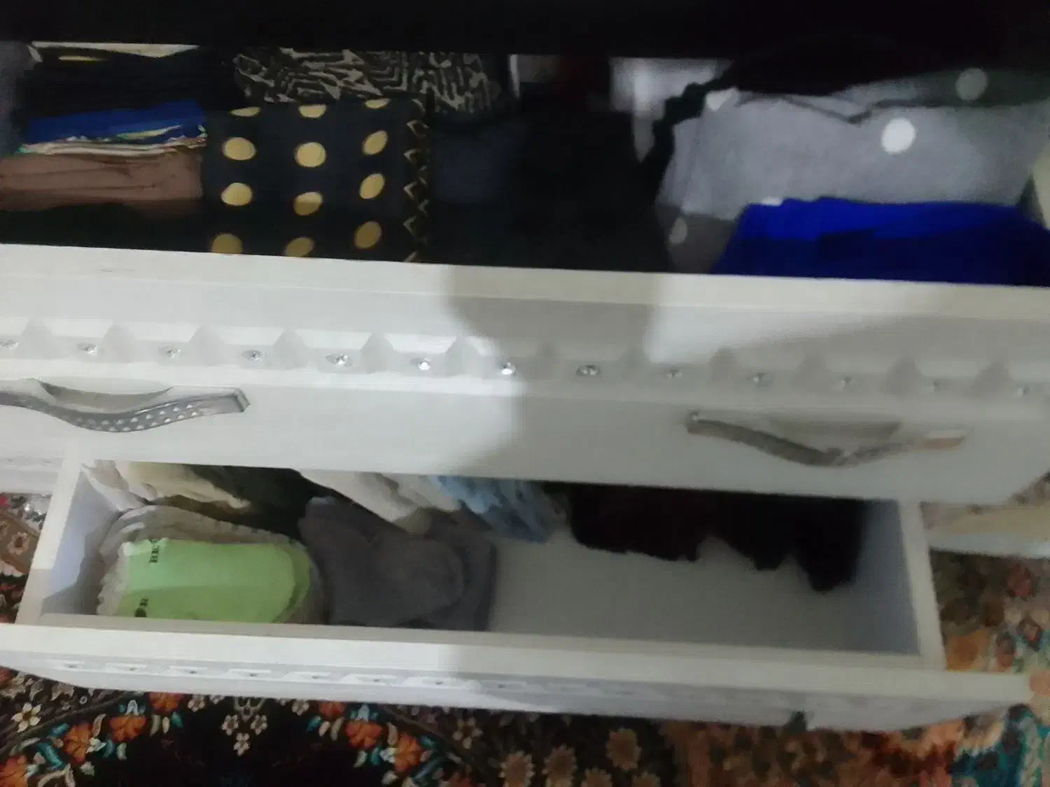 آینه درایور سفید|جاکفشی، کمد، دراور|خواف, |دیوار