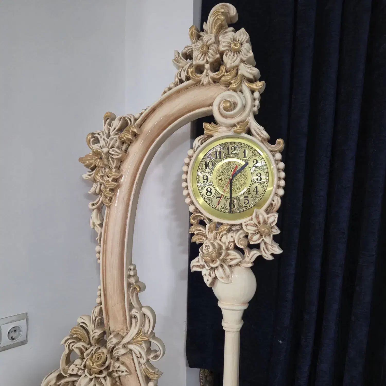 ساعت ایستاده منبت|ساعت دیواری و تزئینی|برخوار, |دیوار