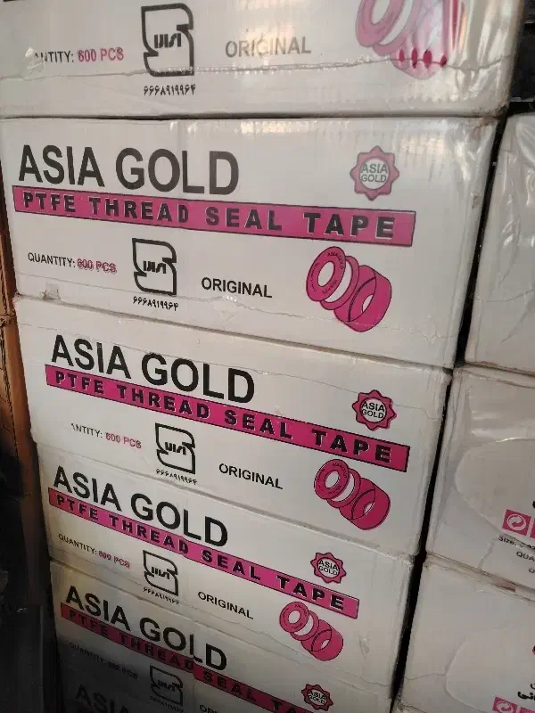 نوار تفلون آسیا طلایی عمده و خرده|لوازم سرویس بهداشتی|اردبیل, |دیوار