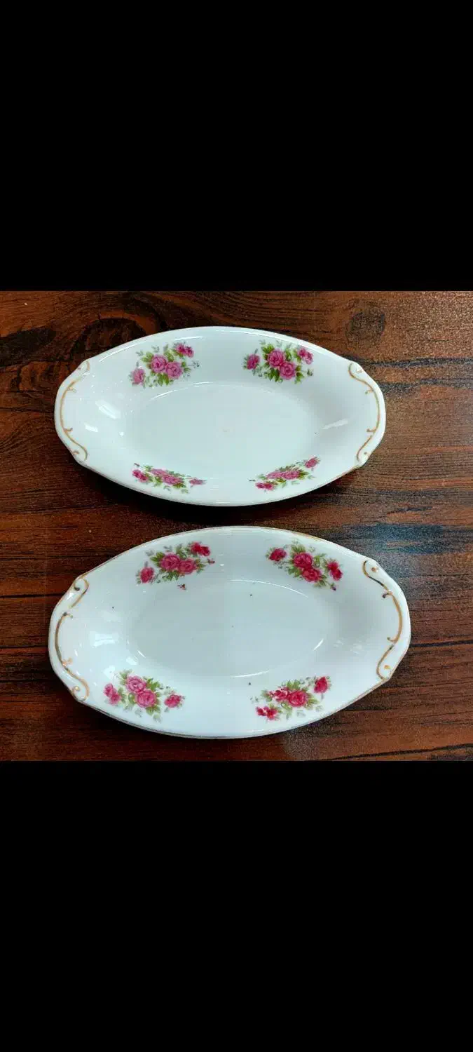 ظروف گل سرخی ژاپن|ظروف سرو و پذیرایی|قم, هنرستان|دیوار