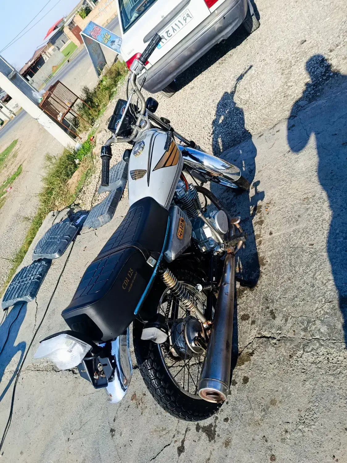 متور هوندا ۱۲۵ شماره بالا پایین سالم|موتورسیکلت|سیجوال, |دیوار