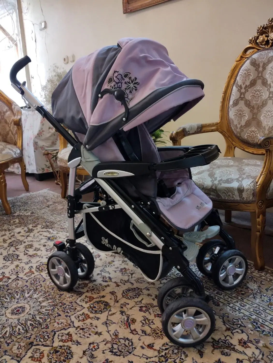 کالسکه و کریر و روروئک sun baby|کالسکه و لوازم جانبی|تهران, دهم فروردین|دیوار