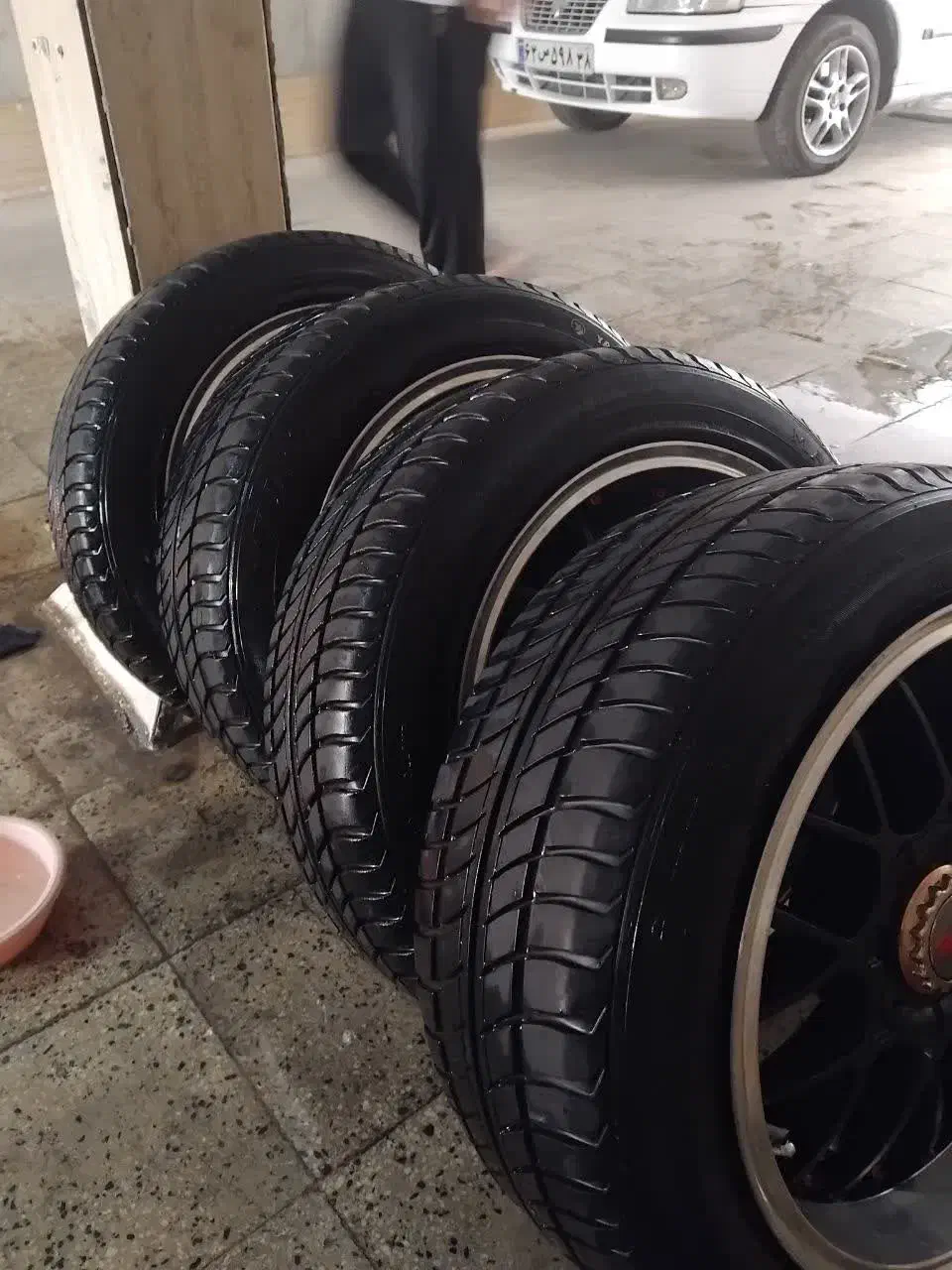 ۴ حلقه لاستیک با رینگ اسپرت سایز ۱۶|قطعات یدکی و لوازم جانبی|پاکدشت, پاکدشت (مامازند)|دیوار