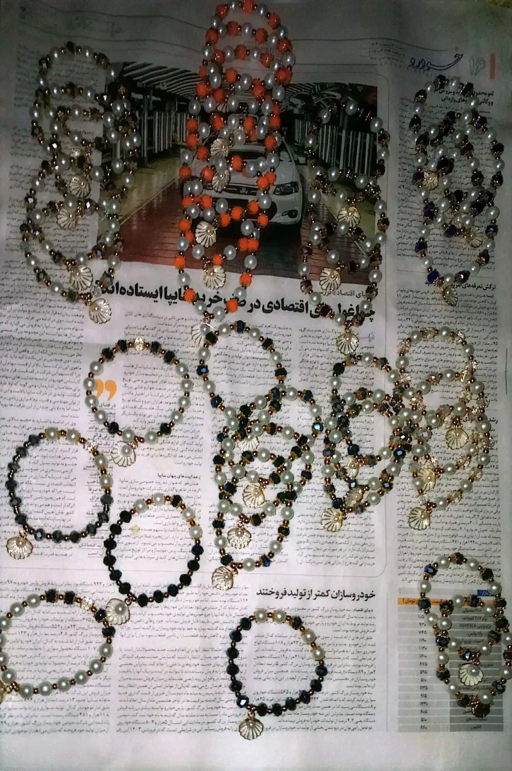 دستبند مروارید کشی زنانه|بدلیجات|اسلام‌شهر, شهرک مفیدی|دیوار