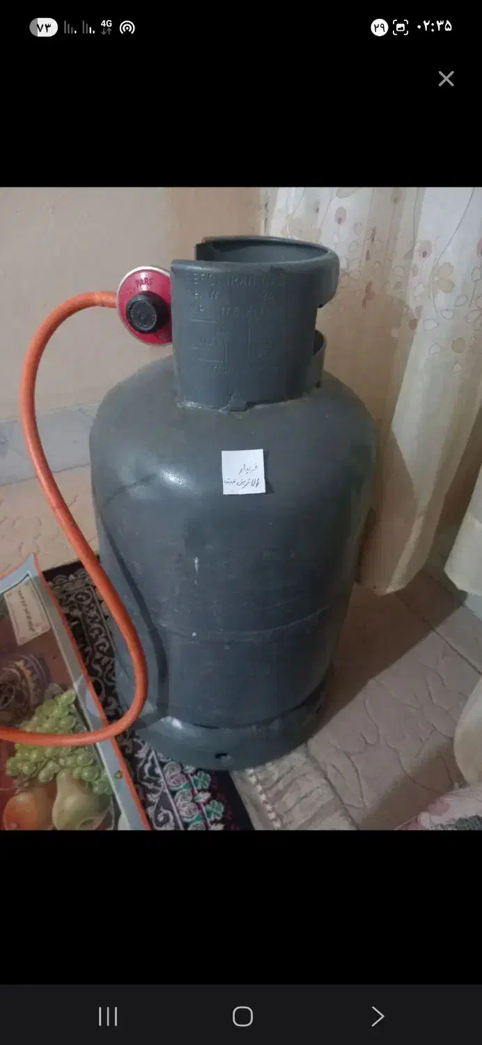 کپسول ۱۱ ، ۲۵ و ۵۰ کیلو بهترین قیمت روز|اجاق گاز و لوازم برقی پخت‌وپز|زابل, |دیوار