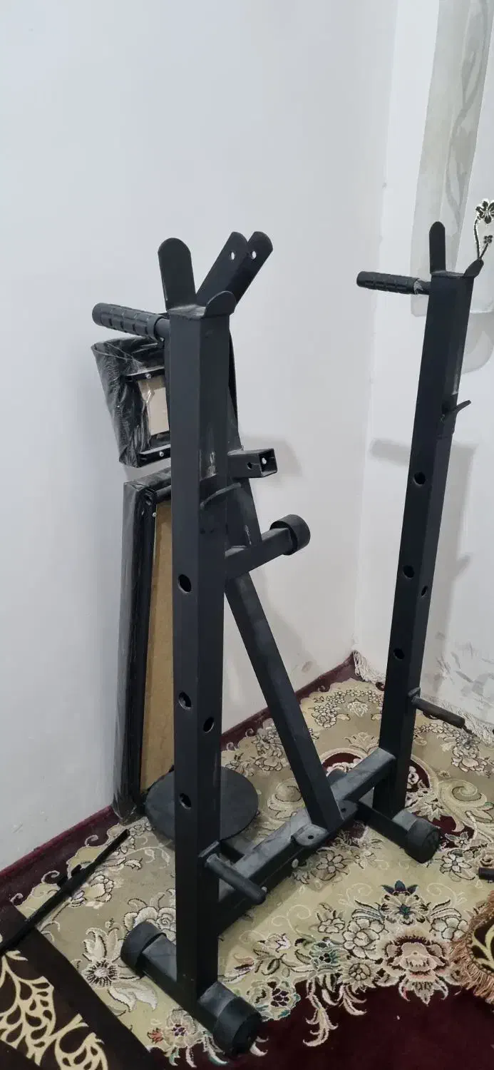 دمبل وزنه هالتر دستگاه همه کاره|تجهیزات ورزشی|خرم‌آباد, |دیوار