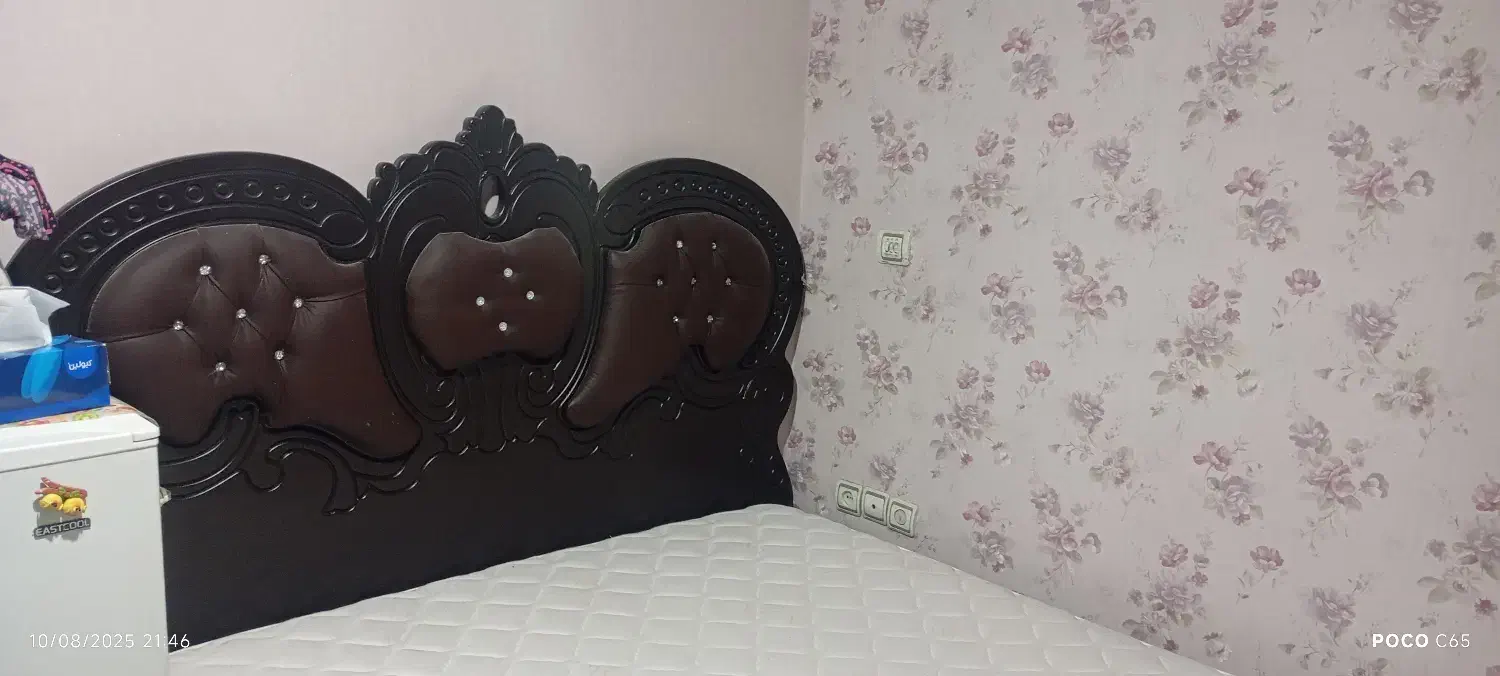 تخت خواب2نفره|تخت و سرویس خواب|دلیجان, |دیوار