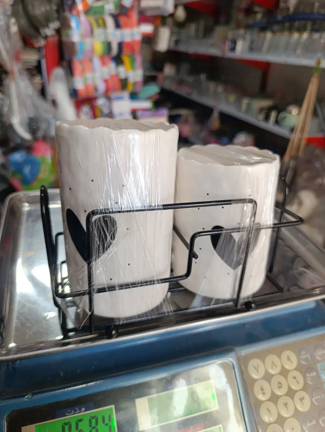 جاقاشق چنگالی|آبچکان و نظمدهنده ظروف|شیراز, پودنک|دیوار