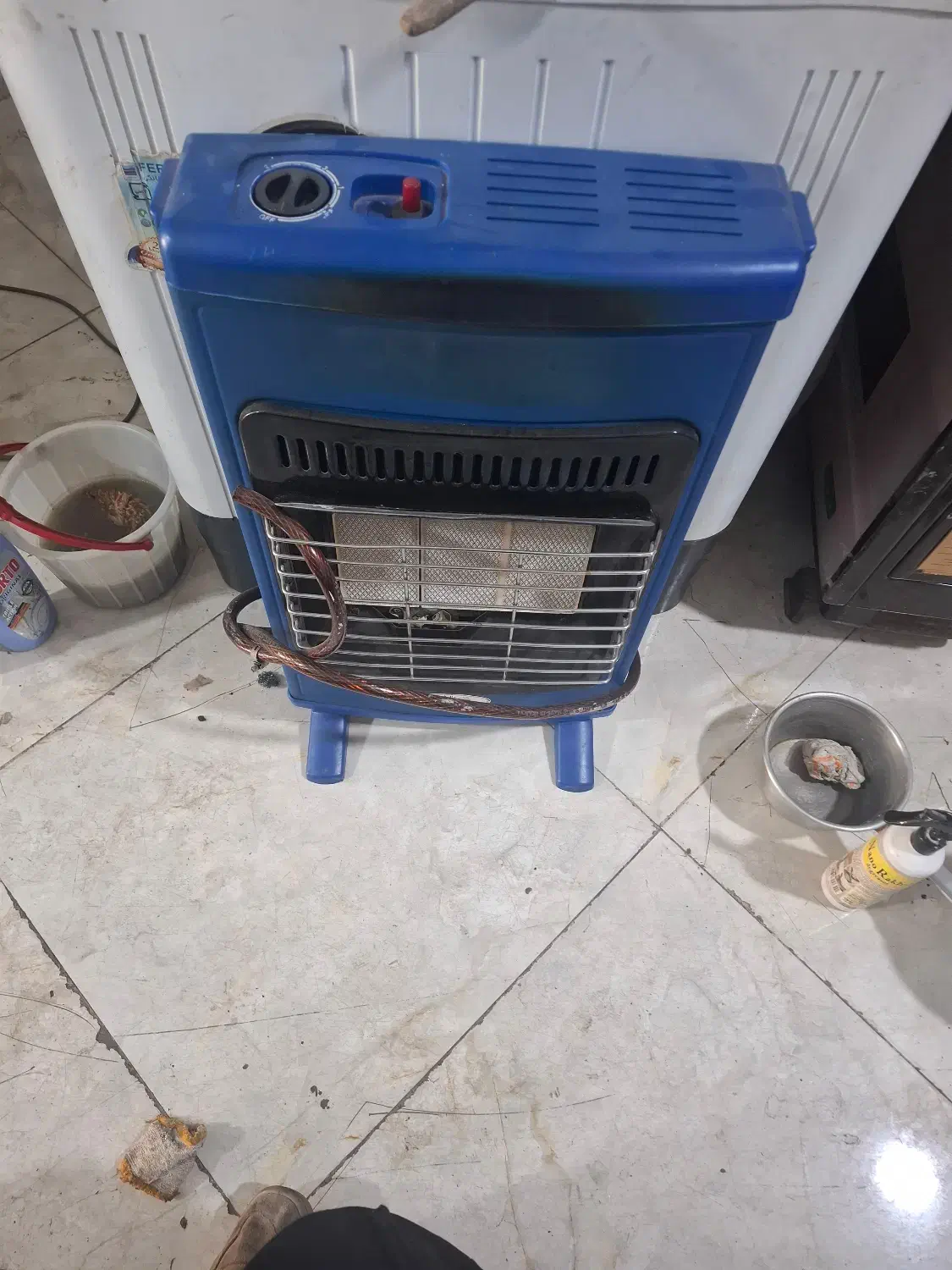 بخاری بدون دودکش آبسال سرامیکی سالم در حد نو|بخاری، هیتر، شومینه|کرج, شهرک بنفشه|دیوار